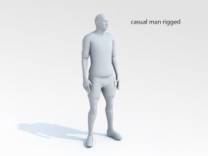 casual man 04 rigged Modelo 3D
