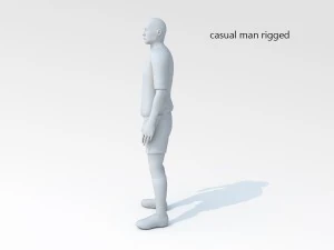 casual man 04 rigged 3D Model