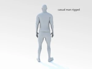 casual man 04 rigged 3D Model