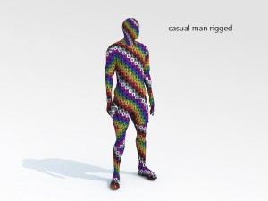casual man 04 rigged Modelo 3D