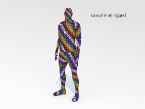 casual man 04 rigged Modelo 3D