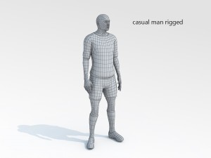 casual man 04 rigged Modelo 3D