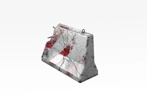 road block 01 3D Model
