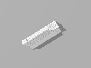 road block 01 3D Model