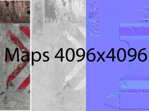 road block 01 3D Model