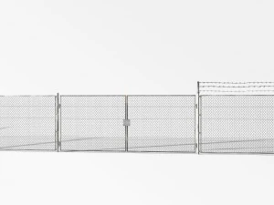 rabitz fence 20000 tris 3D Model