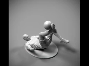 footballer flip strike stl 3D Print Model