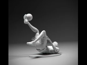 footballer flip strike stl 3D Print Model