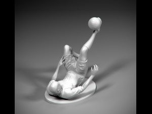 footballer flip strike stl 3D Baskı Modeli