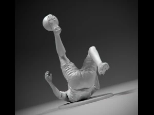 footballer flip strike stl 3D Print Model