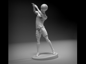 footballer head strike stl 3D Print Model