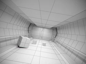 pacchetto iniziale per la costruzione di pannelli per astronavi Modello 3D