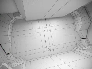 pacchetto iniziale per la costruzione di pannelli per astronavi Modello 3D