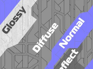 starship panels constructor advanced pack 3D Model