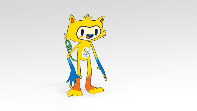 vinicius olympic games mascot 2016 Modello 3D .c4d .max .obj .3ds .fbx .stl .blend 