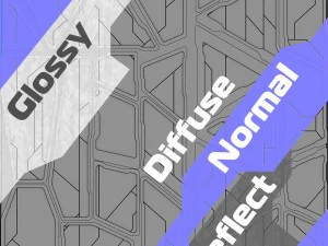 Mega pack costruttore di pannelli per astronavi Modello 3D