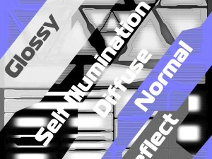 Mega pack costruttore di pannelli per astronavi Modello 3D