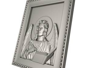 angel icon stl Modelo de Impressão 3D