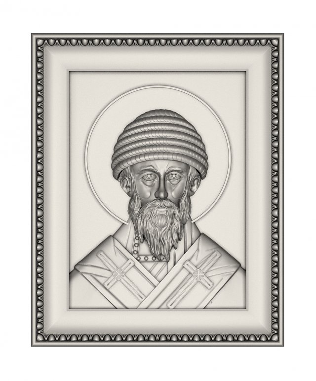 spiridon trimifuntskiy icon stl 3Dプリントモデル .c4d .max .obj .3ds .fbx .stl .blend 