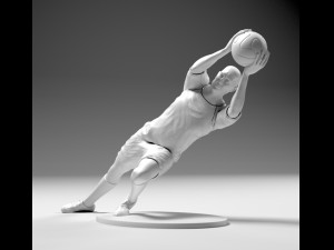 goalkeeper 01 stl 3D Print Model