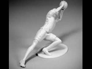 goalkeeper 01 stl 3D Print Model