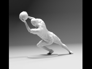 goalkeeper 01 stl 3D Принт Модель