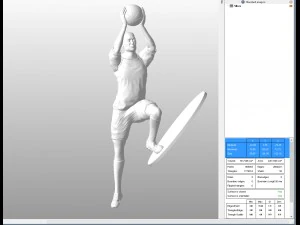 goalkeeper 01 stl 3D Print Model