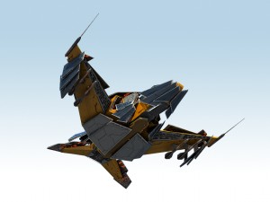 space jet fighter 3D 모델