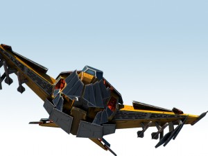 space jet fighter 3D 모델
