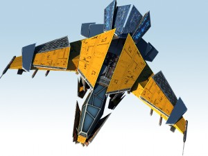 space jet fighter Modelo 3D