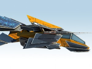 space jet fighter 3D 모델