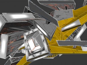 space jet fighter 3D 모델