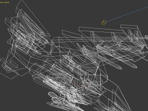 caccia spaziale Modello 3D