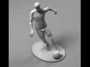 footballer footstrike 02 Model do druku 3D
