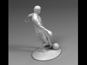 footballer footstrike 02 Model do druku 3D