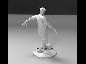 footballer footstrike 02 Model do druku 3D