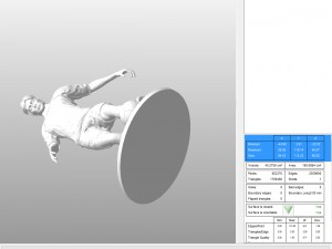 footballer footstrike 02 Model do druku 3D