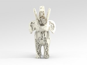 elephant lattice stl 3d print model Modèles 3D en vedette