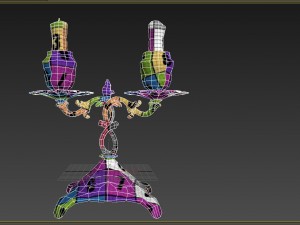 candlestick pbr 3D Модель