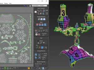 कैंडलस्टिक पीबीआर 3D मॉडल