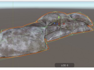 bags barricade pbr Modello 3D