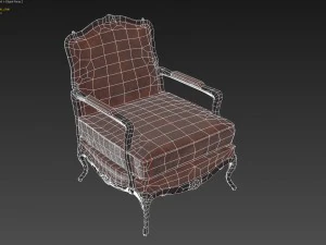 classic chair pbr 3D Model