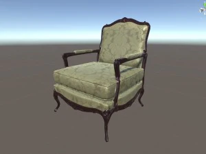 classic chair pbr 3D Model