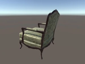 classic chair pbr 3D Model