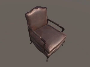 classic chair pbr 3D Model