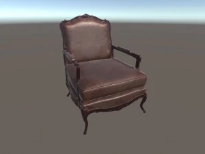 classic chair pbr 3D Model