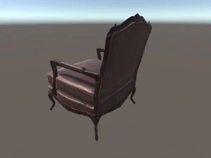 classic chair pbr 3D Model