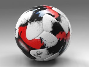 2018 european qualifiers world cup official match ball Modelo 3D