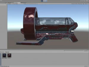 bot m&eacute;dico de fic&ccedil;&atilde;o cient&iacute;fica pbr lowpoly Modelo 3D