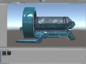 bot m&eacute;dico de fic&ccedil;&atilde;o cient&iacute;fica pbr lowpoly Modelo 3D